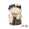 The clothes are suitable for 17cm fabric vinyl dolls, plush toys and other wearable and changeable clothing substitutes Specification image